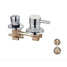 Bathroom 4 Way brass mixer bath faucets  Shower panel Faucet